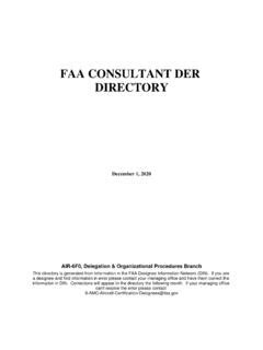 faa der directory 2023.